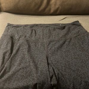 Blue leaped leggings